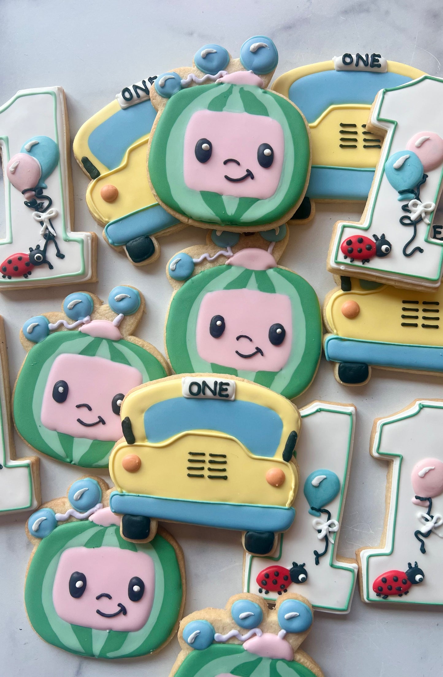 Kids Birthday Cookie Favors