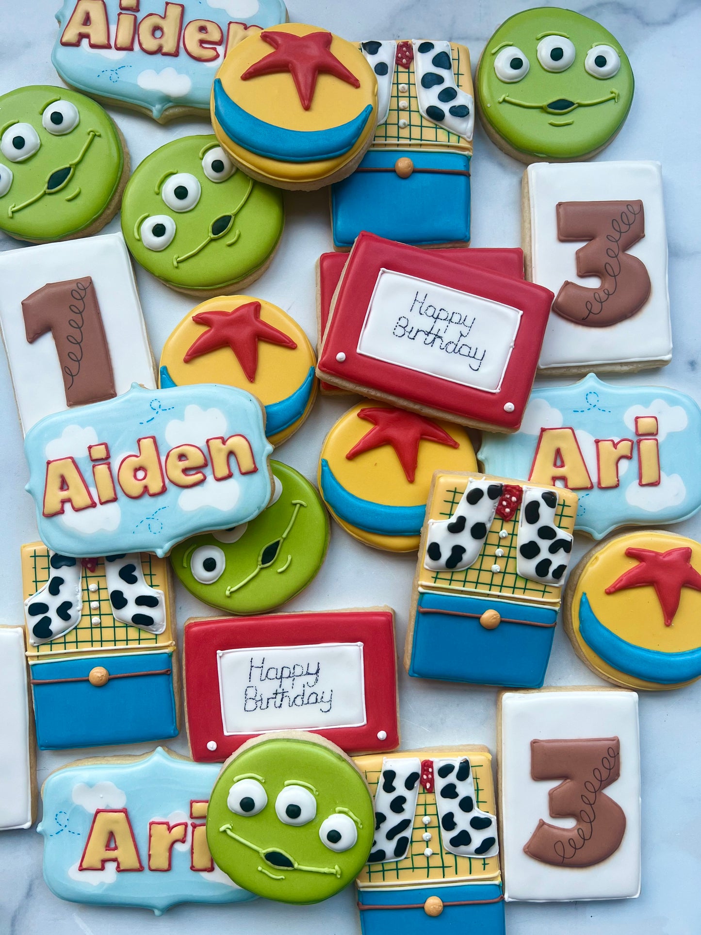 Kids Birthday Cookie Favors