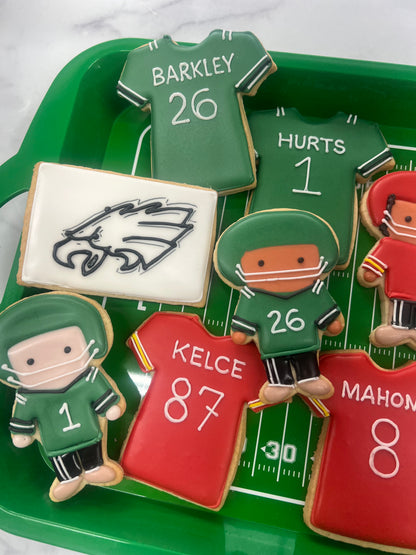 Super Bowl cookies